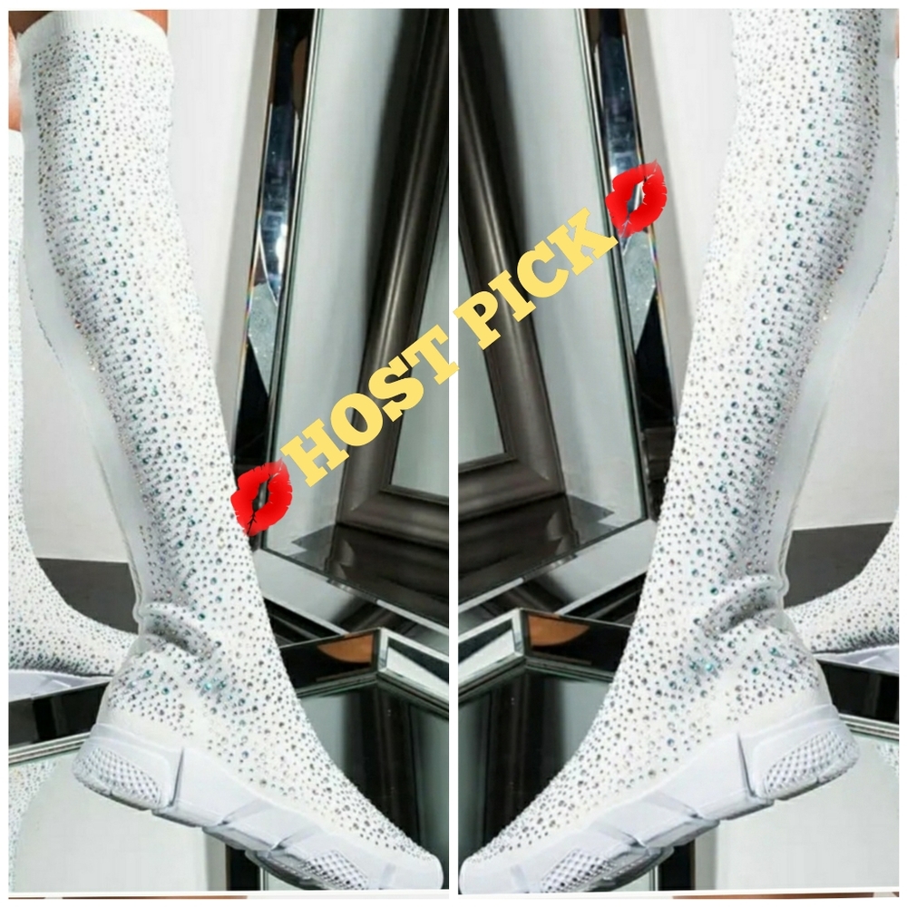 RHINESTONE SNEAKERS 🎼HOSTPICK🎼 - Picture 3 of 9